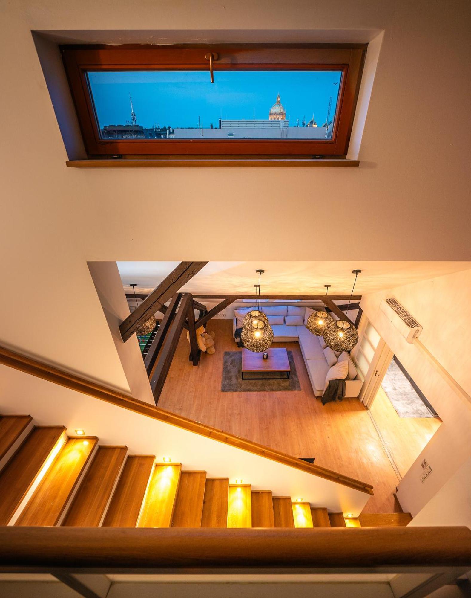 A/c Lux Rooftop 6br+3.5bath Wenceslas Square * Prag